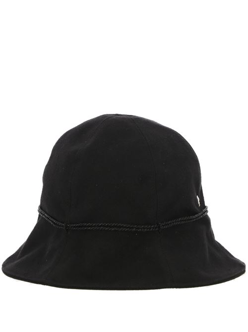 black cotton canvas silver-tone logo HELEN KAMINSKI | HAT51519Black